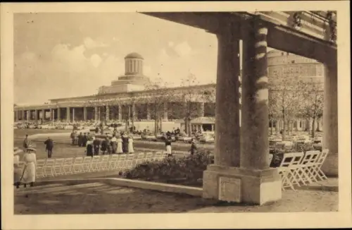 Ak Wrocław Breslau Schlesien, Ausstellung zur Jahrhundertfeier der Freiheitskriege 1913, Restaurant