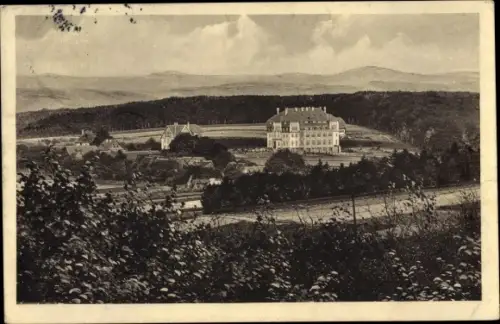Ak Friedrichsbrunn Thale im Harz, Blick aufs Kurhaus