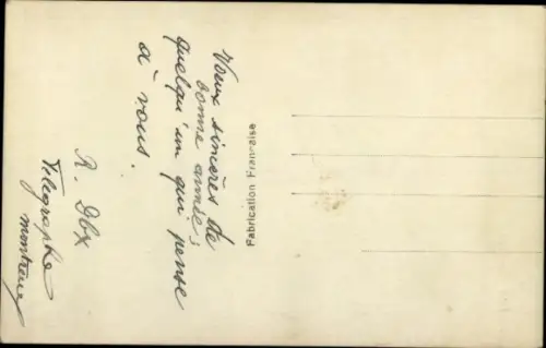 Ak Pierrot, Portrait, Bleuet Paris 353