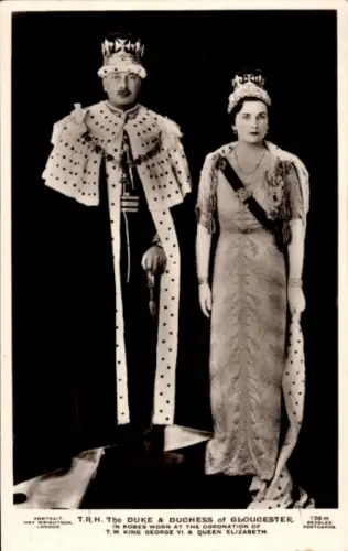 Ak Henry, Duke of Gloucester, Duchess of Gloucester, Portrait