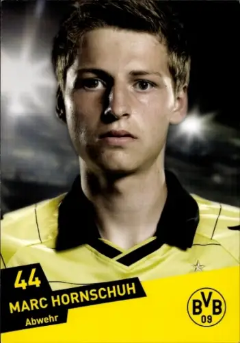 Autogrammkarte Fußballer Marc Hornschuh, Borussia Dortmund / BVB 09, Autogramm
