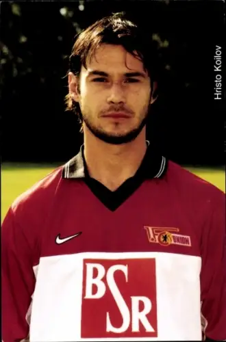 Autogrammkarte Fußballer Hristo Koilov, 1. FC Union Berlin, Autogramm