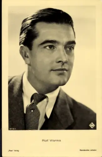 Ak Schauspieler Rolf Wanka, Portrait, UfA