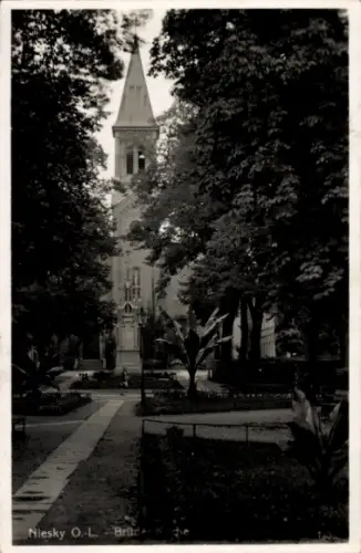 Ak Niesky in der Oberlausitz, Brüderkirche