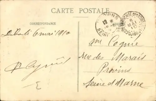 CPA Djibouti, Type de Femme Turque