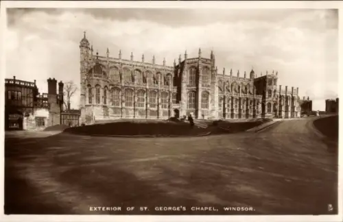 Ak Windsor Berkshire England, Windsor Castle, St George’s Chapel