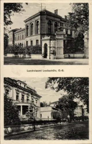 Ak Głubczyce Leobschütz Schlesien, Landratsamt
