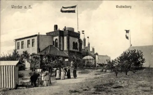 Ak Werder an der Havel, Wachtelburg