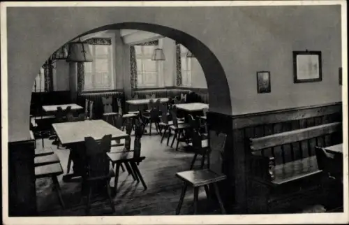 Ak Fallersleben in Niedersachsen, Historische Gaststätte, Geburtshaus Hoffmann von Fallersleben