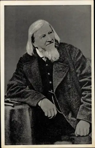 Ak Schriftsteller Hoffmann von Fallersleben, Portrait