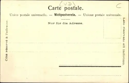 Ak Veytaux Kanton Waadt, Rochers de Naye