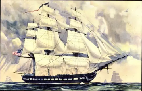 Ak US-Fregattenverfassung Old Ironsides
