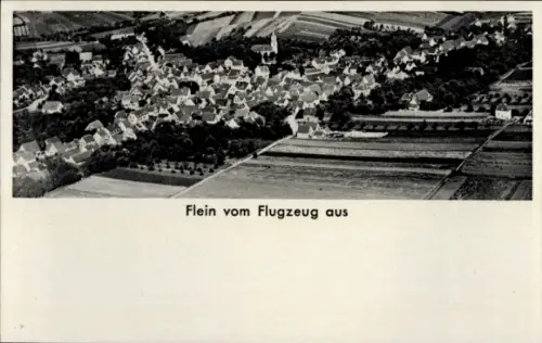 Ak Flein in Württemberg, Fliegeraufnahme