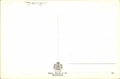 Ak König Gustaf VI. Adolf von Schweden, Portrait in Uniform