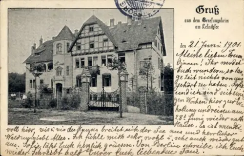 Ak Lehnitz Oranienburg, Genesungsheim am Lehnitzsee