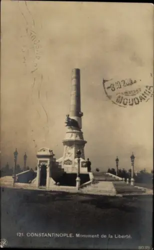 Ak Konstantinopel Istanbul Türkiye, Freiheitsdenkmal