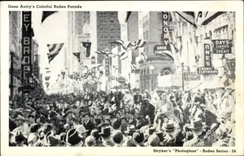 Ak Gene Autry's Colorful Rodeo Parade
