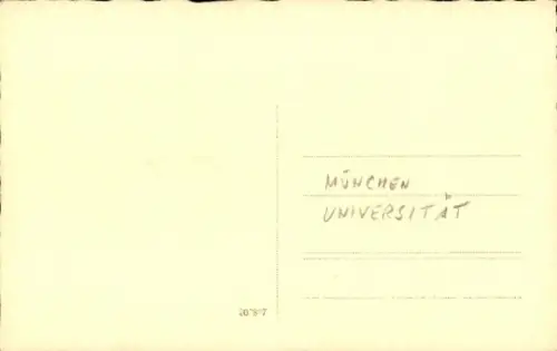 Foto Ak München, Universität