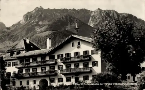 Ak Kössen in Tirol, Erholungsheim