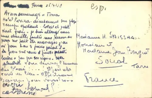 Ak Tossa Costa Brava Katalonien, Entre dos Calas