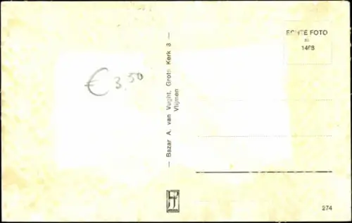 Ak Vlijmen Nordbrabant Niederlande, Grote Kerk