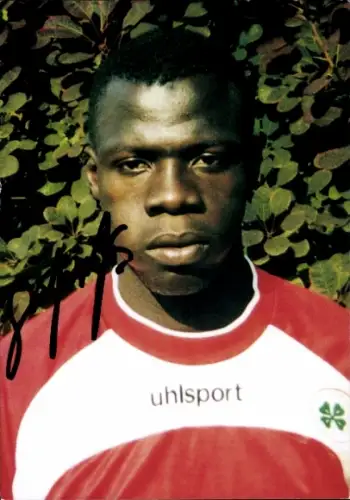 Autogrammkarte Fußballer Moustapha Salifou, SC Rot Weiß Oberhausen, Autogramm