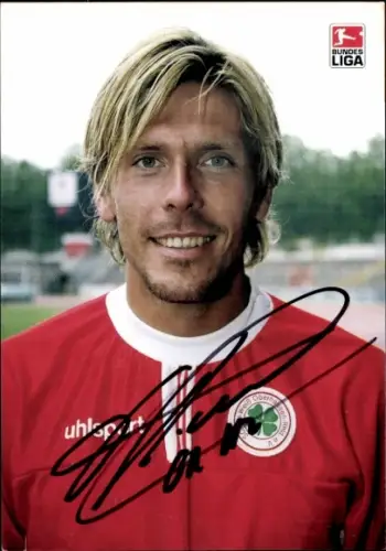 Autogrammkarte Fußballer Gauthier Remacle, SC Rot Weiß Oberhausen, Autogramm