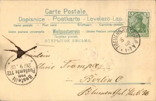 Präge Material Ak Blumen, Rosen, Kitsch