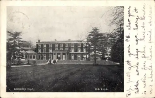 Ak Suffolk England, Sudbourn Hall