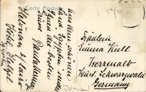 Ak Kairo Ägypten, Stadtansicht, Zitadelle, Frauenportrait