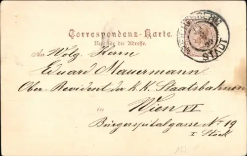 Ak Liberec Reichenberg Stadt, Hauptpostamt