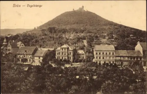 Ak Most Brüx Region Aussig, Vogelstange