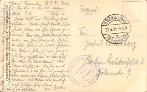 Ak Vilnius Wilna Litauen, Bahnhof, 1. WK