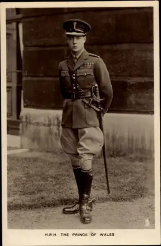 Ak Prince of Wales, Portrait in Uniform