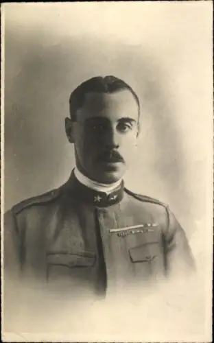 Ak Conte Giorgio Carlo Calvi di Bèrgolo, Portrait