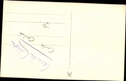 Ak Conte Giorgio Carlo Calvi di Bèrgolo, Portrait