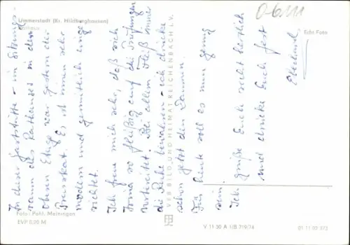 Ak Ummerstadt in Thüringen, Rathaus