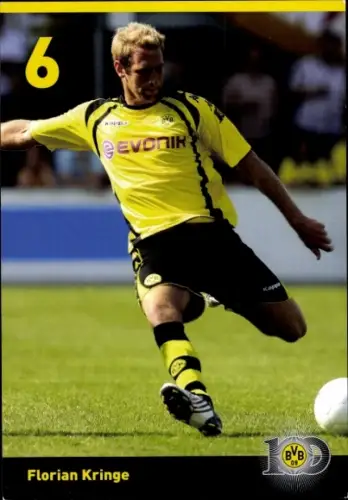 Autogrammkarte Fußballer Florian Kringe, Borussia Dortmund / BVB 09