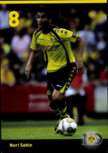 Autogrammkarte Fußballer Nuri Sahin, Borussia Dortmund / BVB 09
