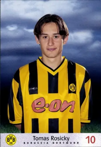 Autogrammkarte Fußballer Tomas Rosicky, Borussia Dortmund / BVB 09