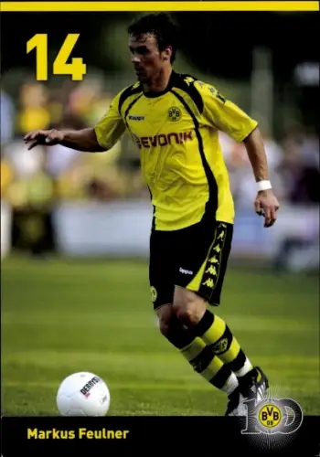 Autogrammkarte Fußballer Markus Feulner, Borussia Dortmund / BVB 09