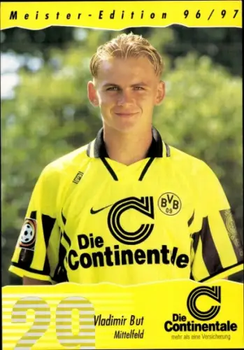 Autogrammkarte Fußballer Vladimir But, Borussia Dortmund / BVB 09