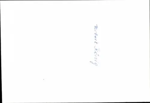 Ak Schauspieler Norbert König, Portrait, Autogramm