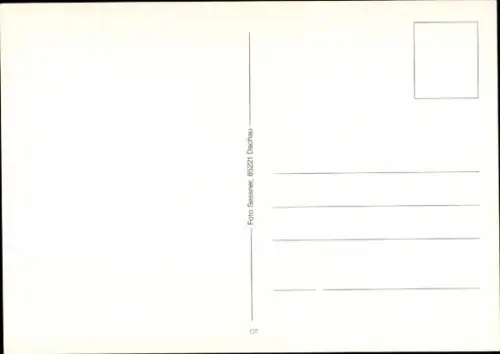 Autogrammkarte Moderatorin Marianne Kreuzer, Portrait, Autogramm