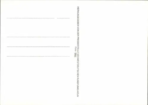 Autogrammkarte Moderator Alfred Biolek, Portrait, Autogramm