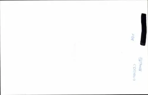 Autogrammkarte Moderatorin Cornelia Brandt, Portrait, Autogramm