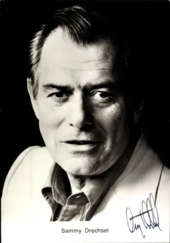 Ak Journalist Sammy Drechsel, Portrait, Autogramm