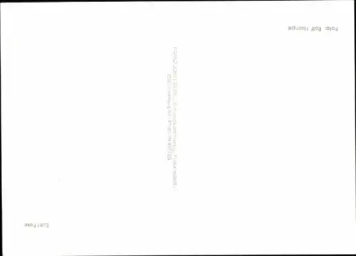 Autogrammkarte Moderator Andreas Ernst, Portrait, Autogramm