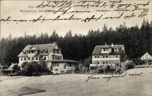 Ak Hahnenklee Bockswiese Goslar im Harz, Villa Maria