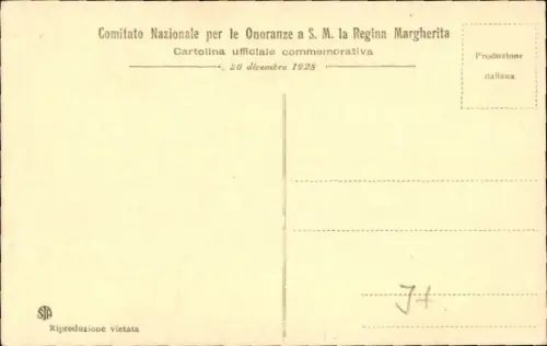 Ak Königin von Italien, Portrait